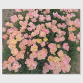 Pink Tulips Geschenkpapier (Flach)