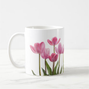 Pink Tulips Kaffeetasse