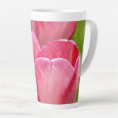 Pink Tulips Milchtasse (Rechte Ecke)