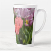 Pink Tulips Milchtasse (Rechts)
