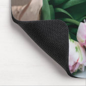 Pink Tulips Mousepad (Ecke)