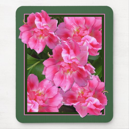 PINK TULIPS ~ Mousepad (Vorne)