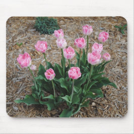 Pink Tulips Mousepad