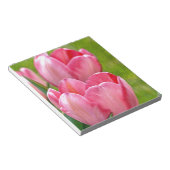 Pink Tulips Notizblock (angewinkelt)