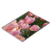 Pink Tulips Notizblock (Linke Seite)
