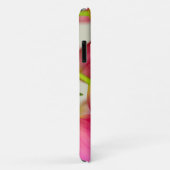 Pink Tulips Personalize Case-Mate iPhone Hülle (Hinten/Rechts)