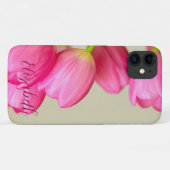 Pink Tulips Personalize Case-Mate iPhone Hülle (Rückseite (Horizontal))