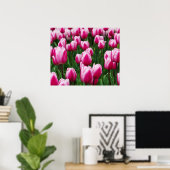 Pink Tulips Poster (Heimbüro)