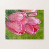 Pink Tulips Puzzle (Horizontal)