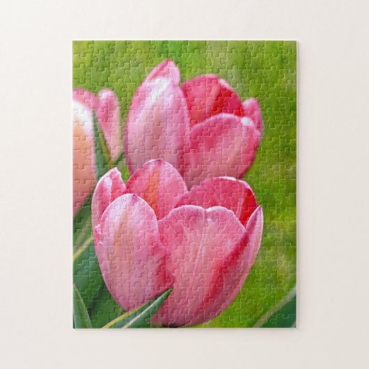 Pink Tulips Puzzle (Vertikal)