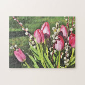 Pink Tulips Puzzle (Horizontal)