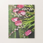 Pink Tulips Puzzle (Vertikal)