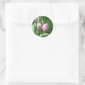 Pink Tulips Stickers (Tasche)
