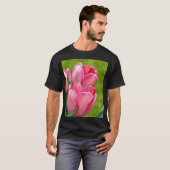 Pink Tulips T-Shirt (Vorne ganz)