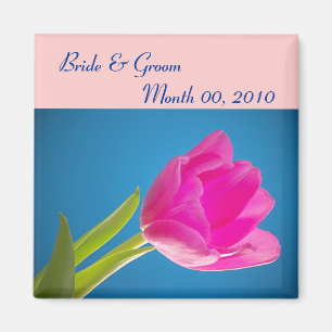 Pink-Tulpe Magnet