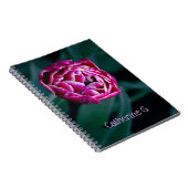 Pink-Tulpe Notizblock (Rechte Seite)