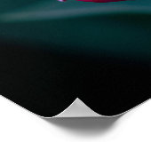 Pink-Tulpe Poster (Ecke)