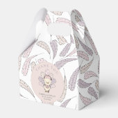 Pink Turkey & Feathers Fall Girl Babydusche Geschenkschachtel (Vorderseite)