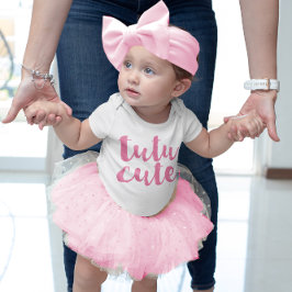 Pink Tutu Niedlich Baby Girl Tutu Romper Strampler