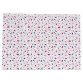 Pink Twinkle Lights Große Geschenktasche Geschenktüte (Rückseite)