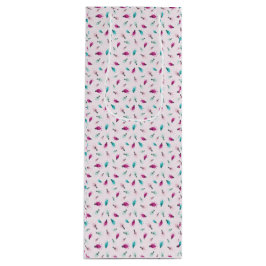 Pink Twinkle Lights Weinbeutel Geschenktüte Für Weinflaschen