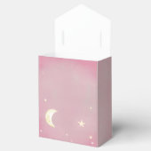 Pink Twinkle Little Star Sky Baby Dusche Geschenkschachtel (Geöffnet)