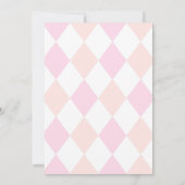 Pink Two Sweet Girls Golf Happy 2nd Birthday Karte (Rückseite)