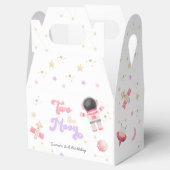 Pink Two the Moon Space Birthday Gevor Box Geschenkschachtel (Geöffnet)