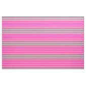 Pink u. Weiß Striped Stoff (Yard (91,4 cm))