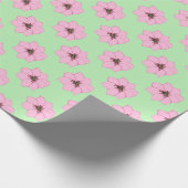 Pink Überraschungspapier Geschenkpapier (Ecke)