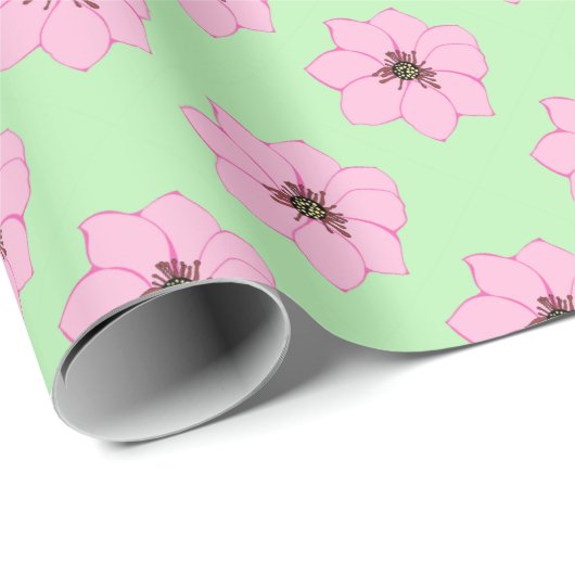 Pink Überraschungspapier Geschenkpapier (Rolleneckpunkt)