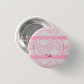 Pink Ultrasound Babydusche Button (Vorne & Hinten)