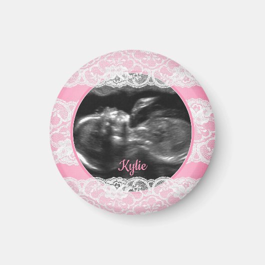 Pink Ultrasound Magnet (Vorne)