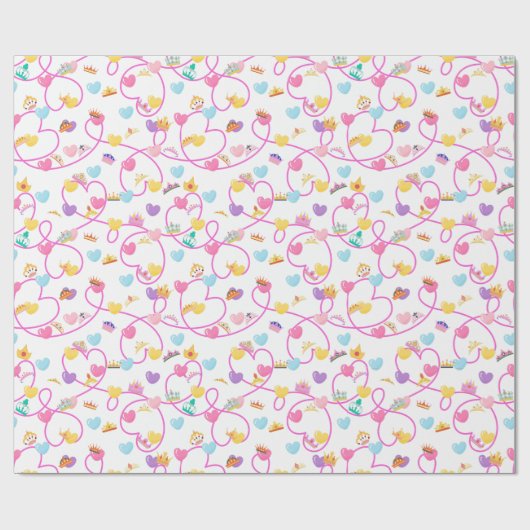 Pink-Umhüllungspapier Geschenkpapier (Flach)