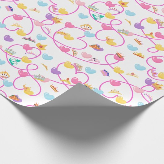 Pink-Umhüllungspapier Geschenkpapier (Ecke)