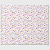 Pink-Umhüllungspapier Geschenkpapier (Flach)