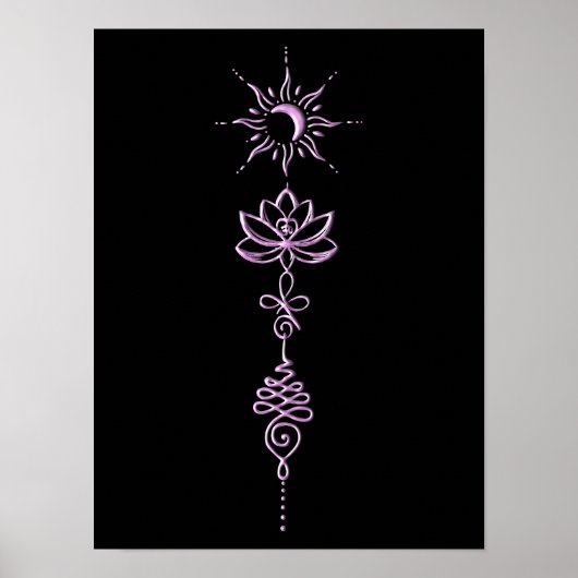 Pink Unalome Gruppe Poster (Vorne)