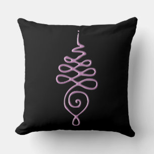 Pink Unalome  Kissen