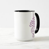 Pink Unalome  Tasse (VorderseiteRechts)