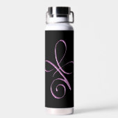 Pink Unconditional Love Trinkflasche (Rückseite)