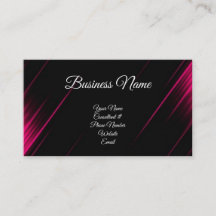 Pink und Black Calligraphy Consultant