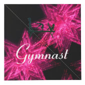 Pink und Black Girls Custom Gymnastics Cube Würfel (Rechts)