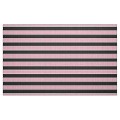 Pink und Black Polka Dot Stripes Muster Stoff (Fat Quarter (45,7 x 55,9 cm))