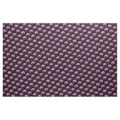 Pink und Black Yin Yang Muster Stoff (Fat Quarter (45,7 x 55,9 cm))