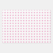 Pink und blau abändern geschenkpapier set (Vorderseite 3)