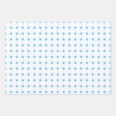 Pink und blau abändern geschenkpapier set (Vorderseite 2)