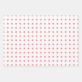 Pink und blau abändern geschenkpapier set (Vorderseite)