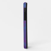 Pink und Blau-Eis-Textur, individuelle iPhone-Gehä Case-Mate iPhone Hülle (Hinten/Links)