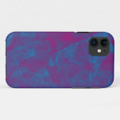 Pink und Blau-Eis-Textur, individuelle iPhone-Gehä Case-Mate iPhone Hülle (Rückseite (Horizontal))