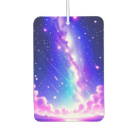 Pink und blau Interstellar Design Autoparfüme